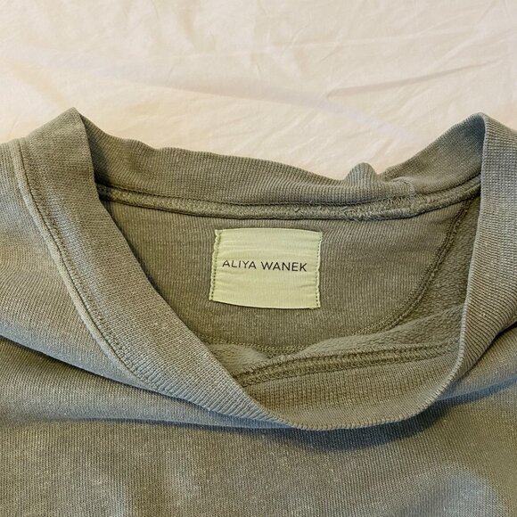 Aliya Wanek Ami Sweatshirt - Sage - Picture 5 of 7
